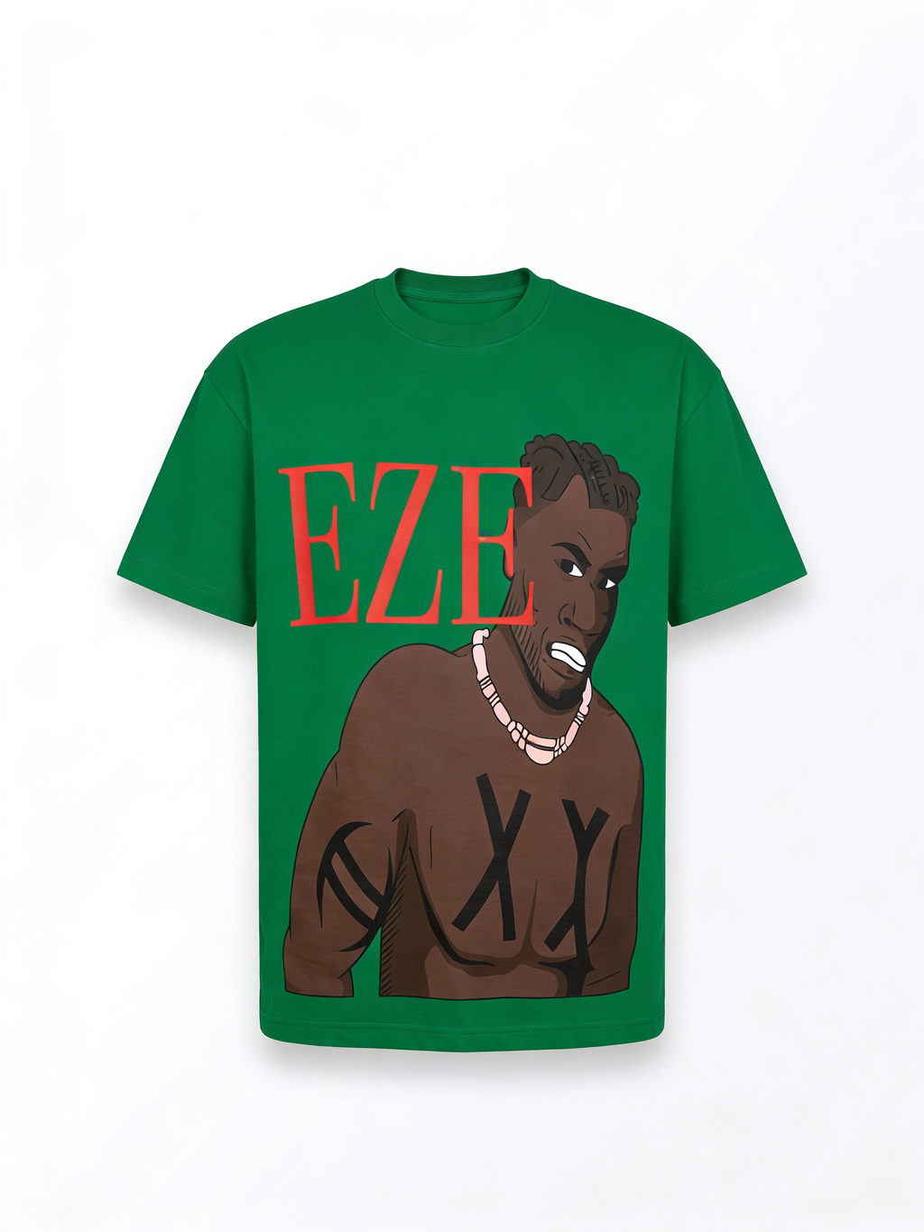 EZE Warrior Graphic Tee – Emerald Green