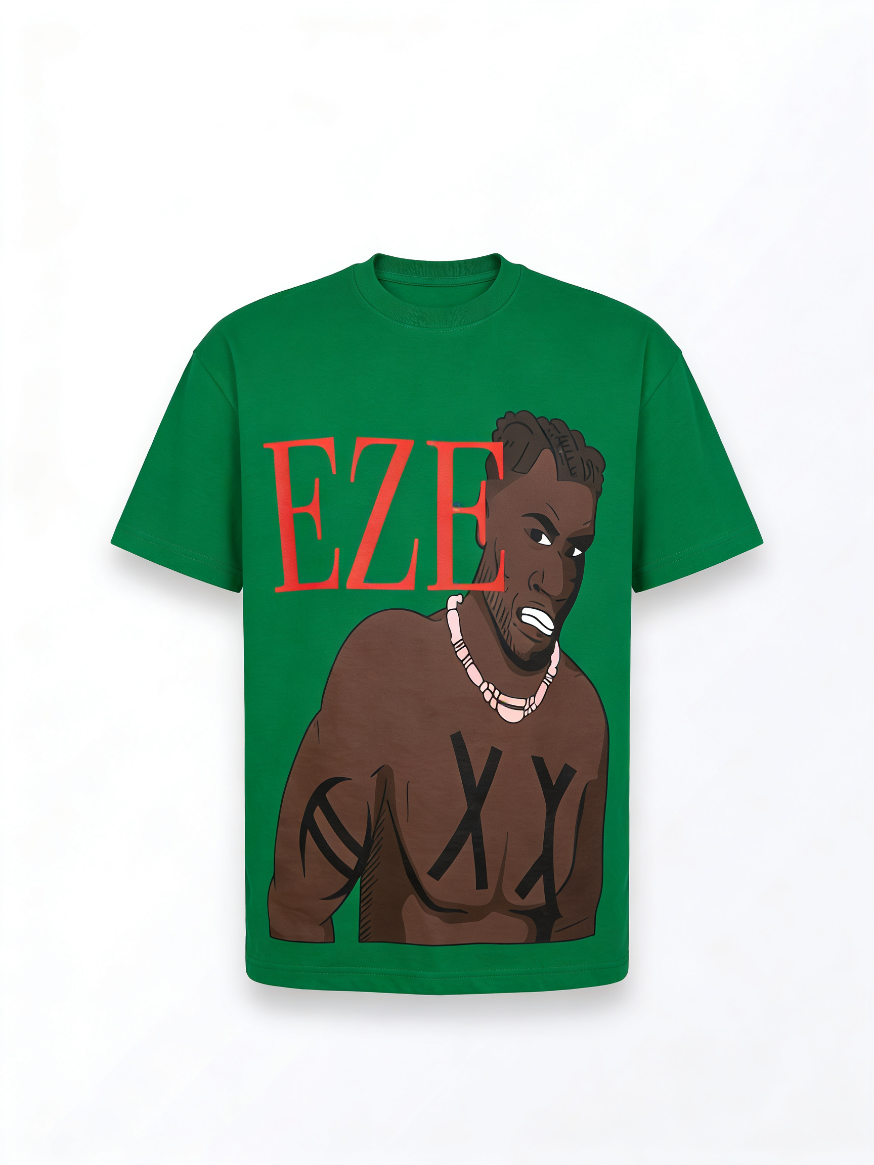 EZE Warrior Graphic Tee – Emerald Green