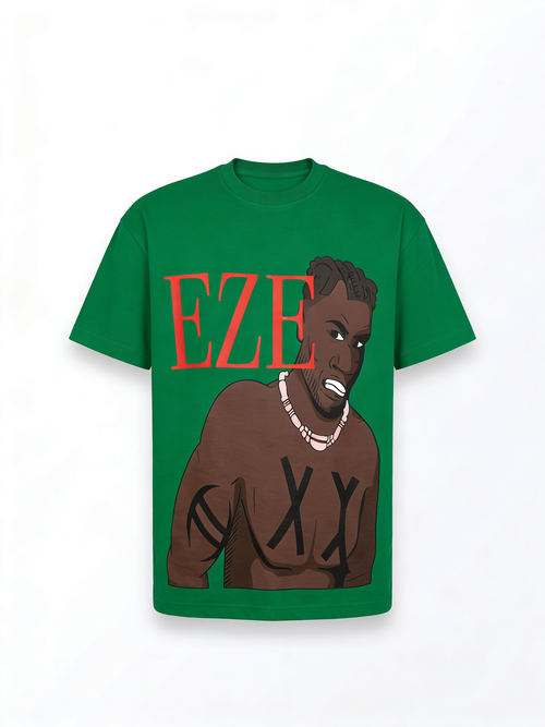 EZE Warrior Graphic Tee – Emerald Green